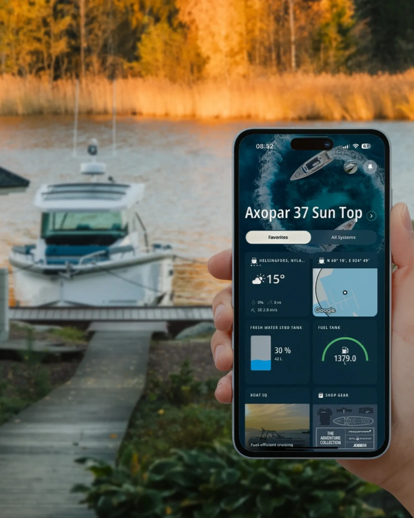 Axopar Connect Banner Prototype