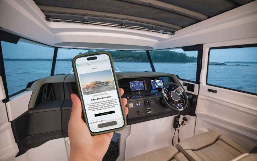 Axopar x Aura Landing