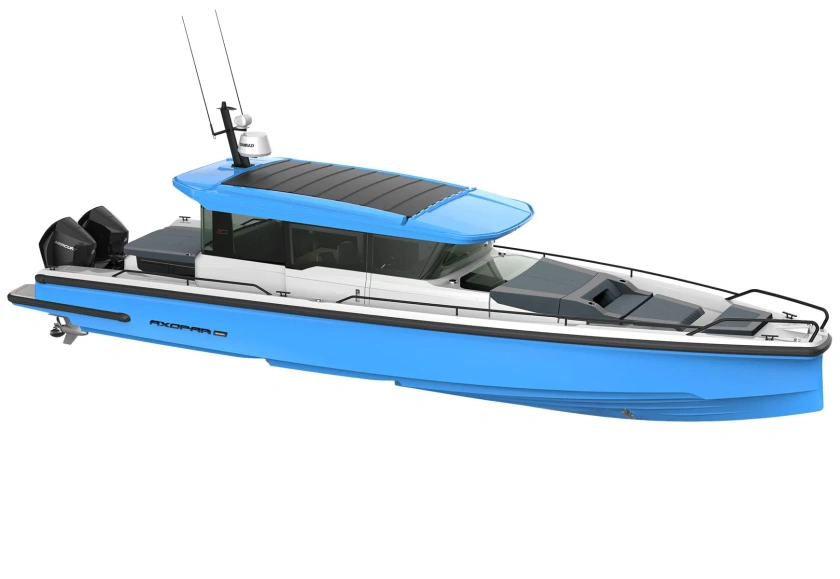 37CF 0007 AX37 XC AftCabin Petrol Steel front Miami Blue