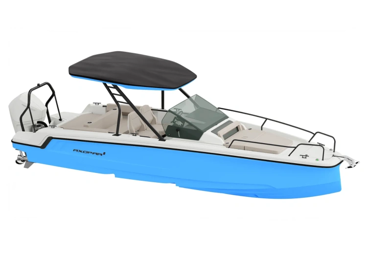 AX25 CT Configurator 0001 Axopar 25 Cross Top BRABUS Line Miami Blue