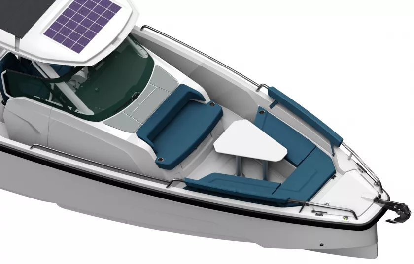 CF 0001 29 ST U Sofa Table Bolsterrs