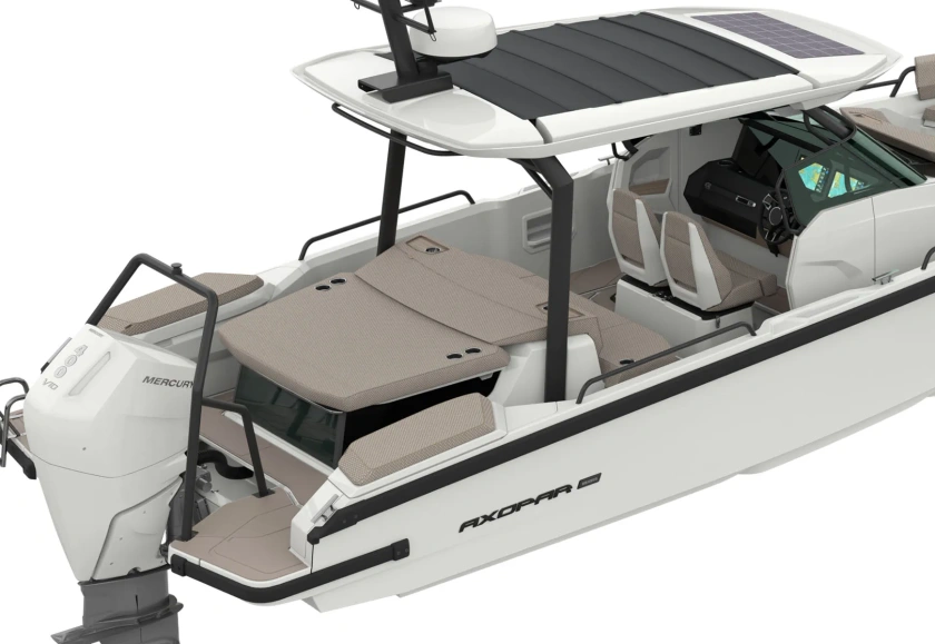 CF 0004 Axopar 29 Sun Top Mediterrana AftCabin