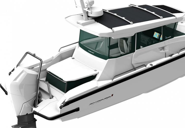 CF 0005 AX29 CrossCabin AftCabin Bow Large Sunbed No Upholstery 00002 v2