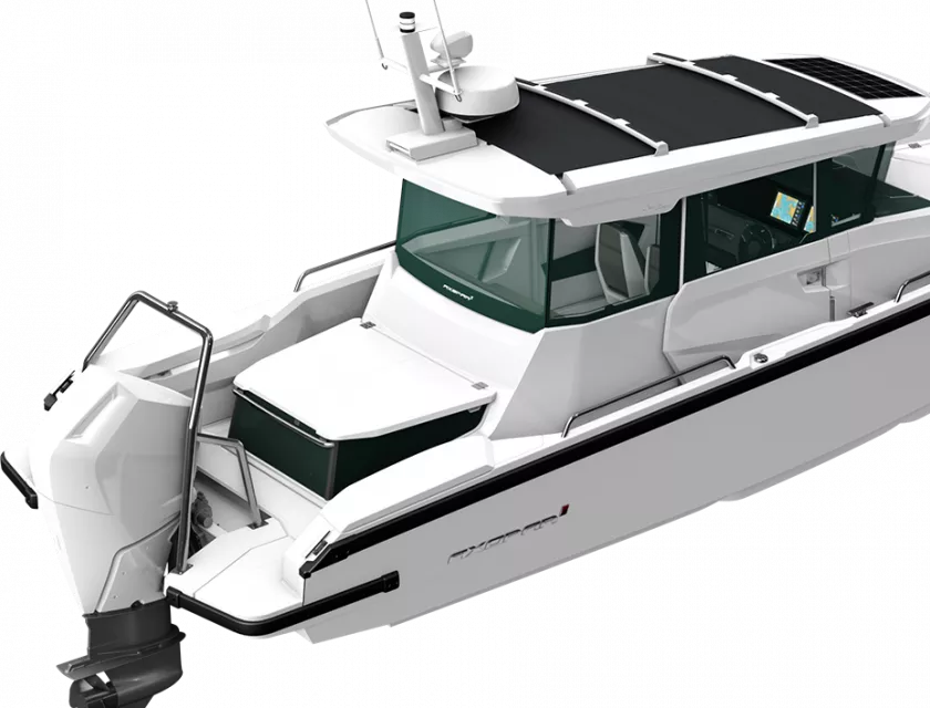 CF 0005 AX29 CrossCabin AftCabin Bow Large Sunbed No Upholstery 00002 v2