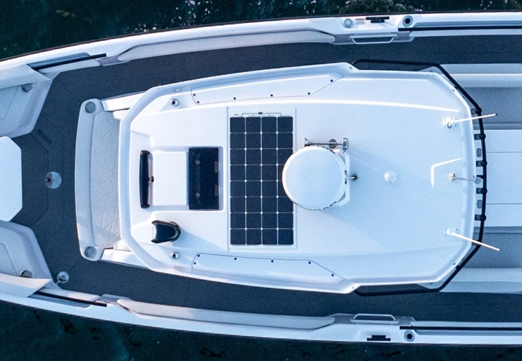 Solar panel trickle charger system