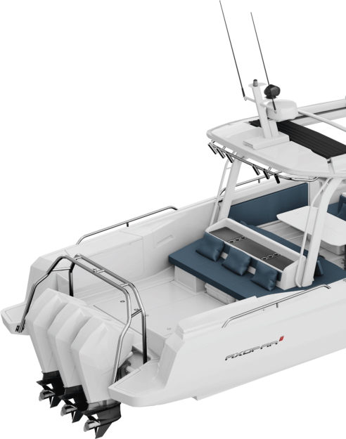 45ST aft deck open aftsofa my24