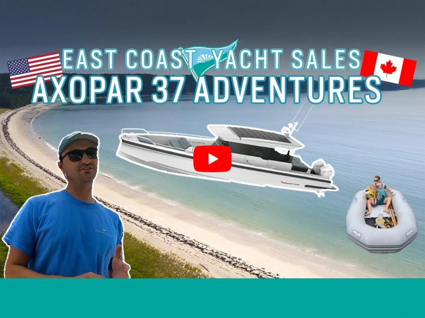 Axopar 37 Adventures Family of 4 Take on Maine Canada