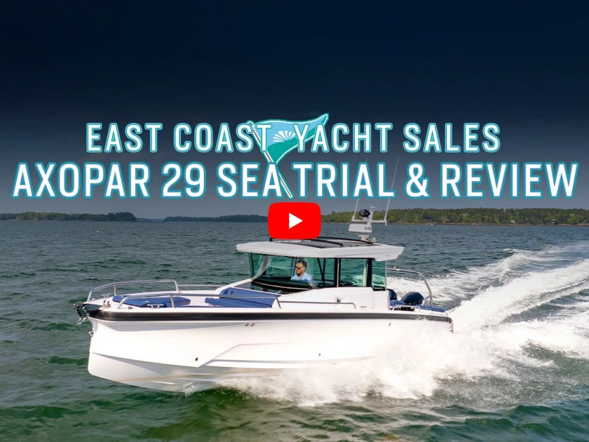 1st Impressions of the Axopar 29   Sea Trial Review 