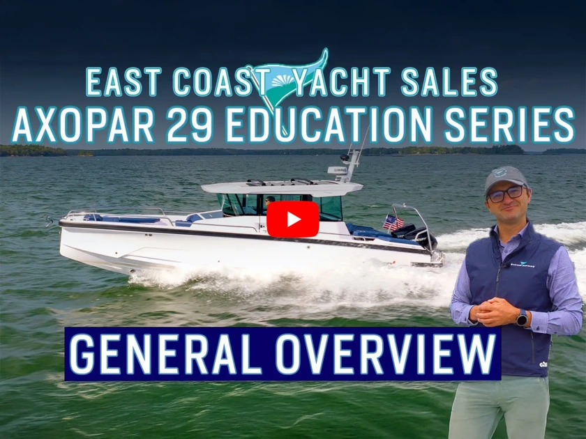 Axopar 29 Overview Location of all Systems   Axopar Education Series 