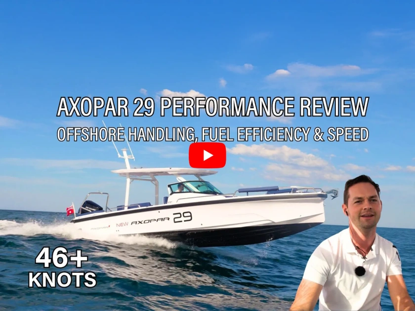 Axopar 29 Performance Review   OFFSHORE MESSY CONDITIONS