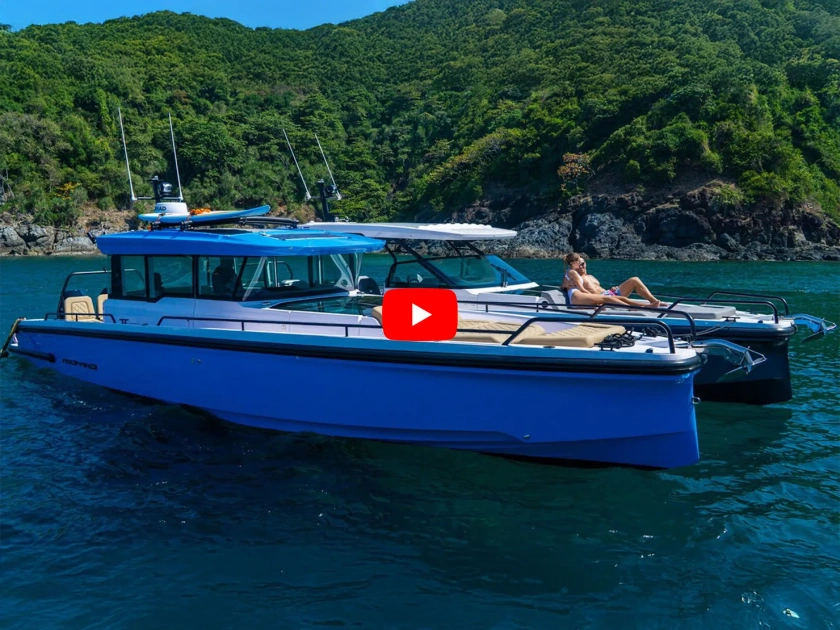 Axopar 37 Sun Top and 37 XC Cross Cabin in Thailand