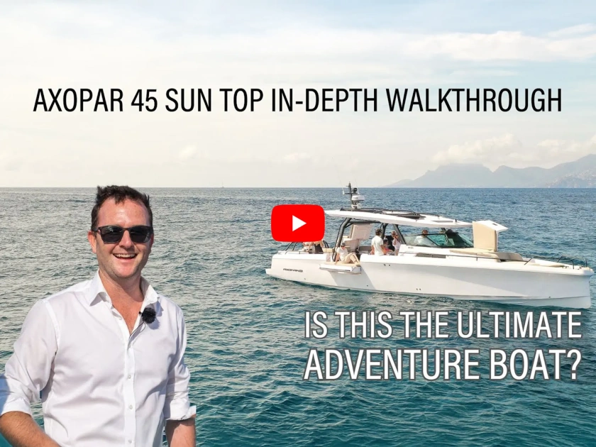 Axopar 45 Sun Top In Depth Walkthrough 