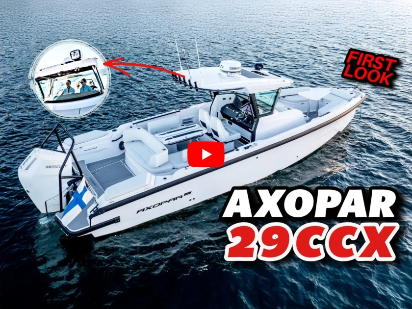 BRAND NEW Axopar 29 CCX Walkthrough
