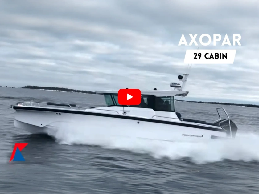 The All New Axopar 29 English Review By Bart Kempers