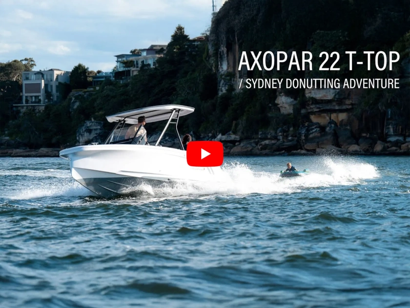 par 22 T Top Sydney Harbour Adventure   Donutting with Family