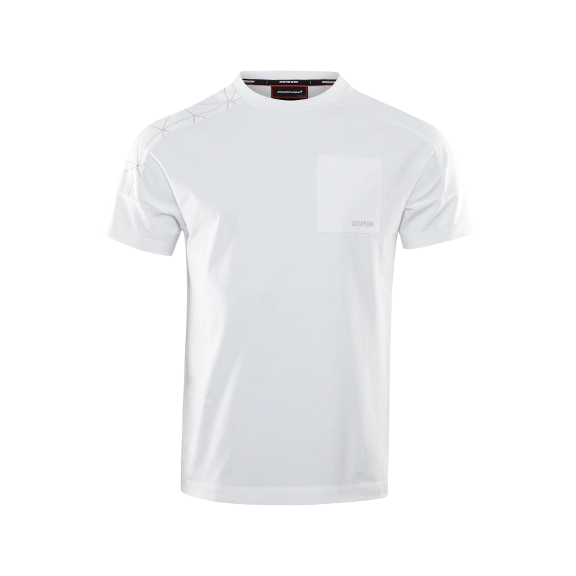M Tee White