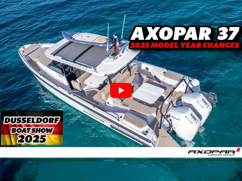 2025 AXOPAR 37 MODEL UPDATES   IN DEPTH WALKTHROUGH 