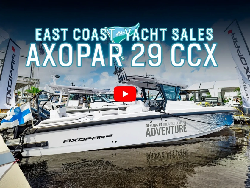 Axopar 29 CCX Walkthrough Tour At FLIBS