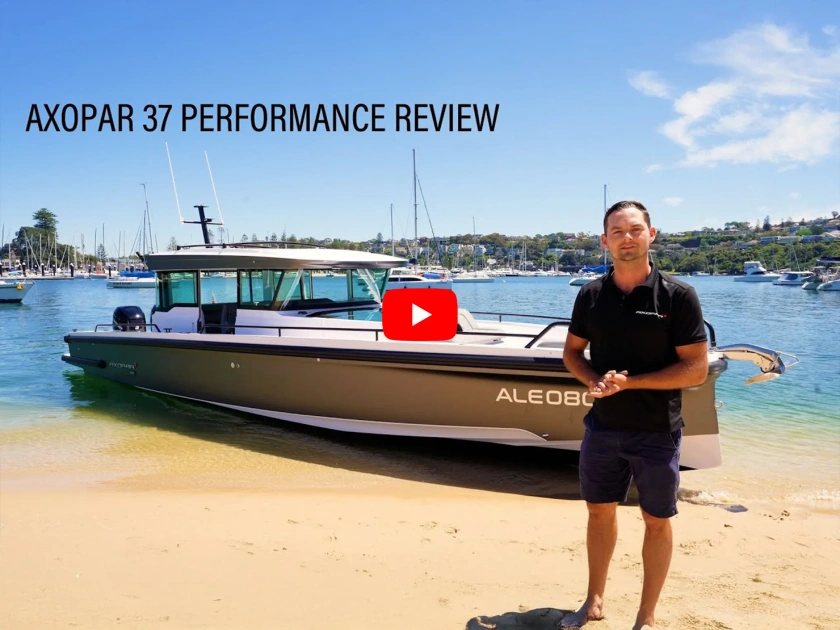 Axopar 37 Performance Review + Hull Design Explained