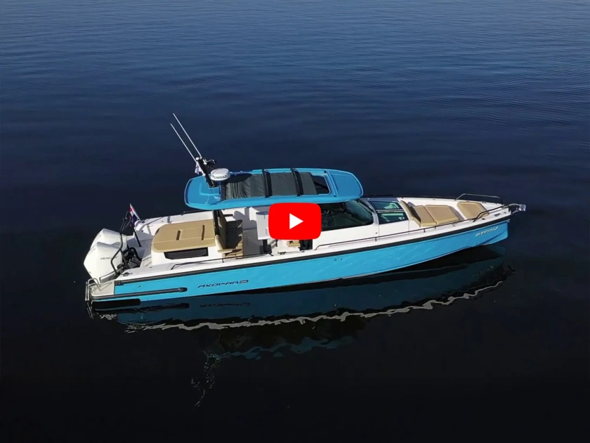 Axopar 37 Sun Top 2020 model English Review