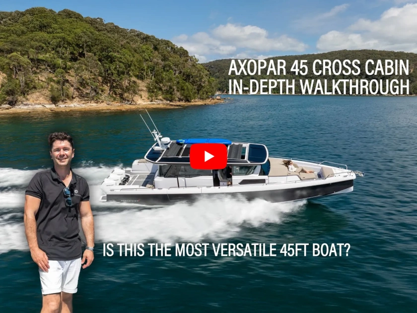 Axopar 45 Cross Cabin XC In depth Walkthrough