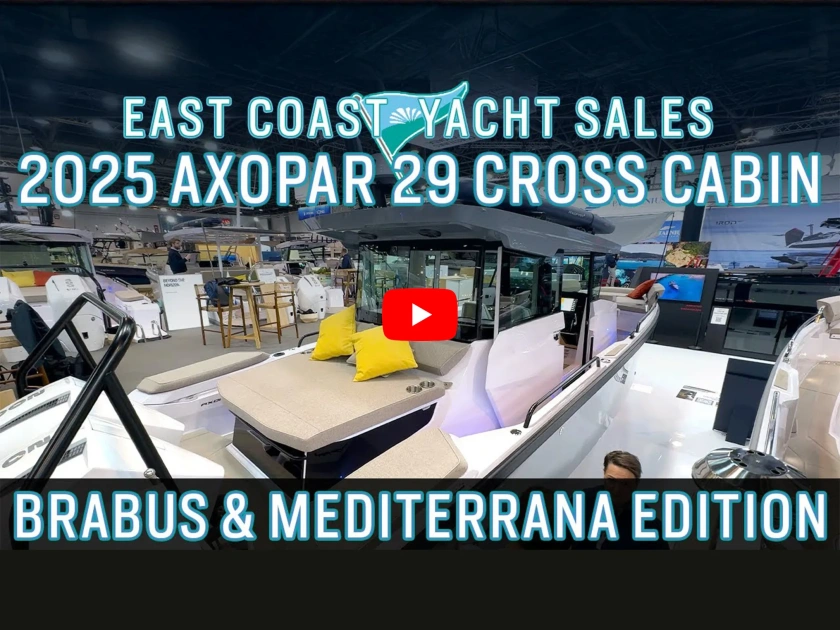 New 2025 Axopar 29 XC with Brabus Mediterrana