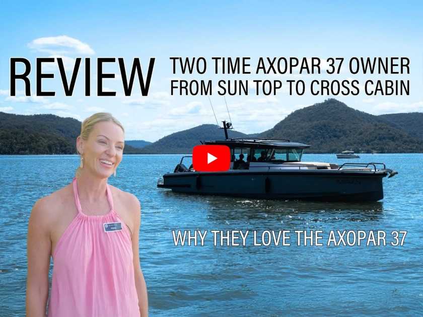 Why They Love the Axopar 37   From Sun Top to Cross Cabin