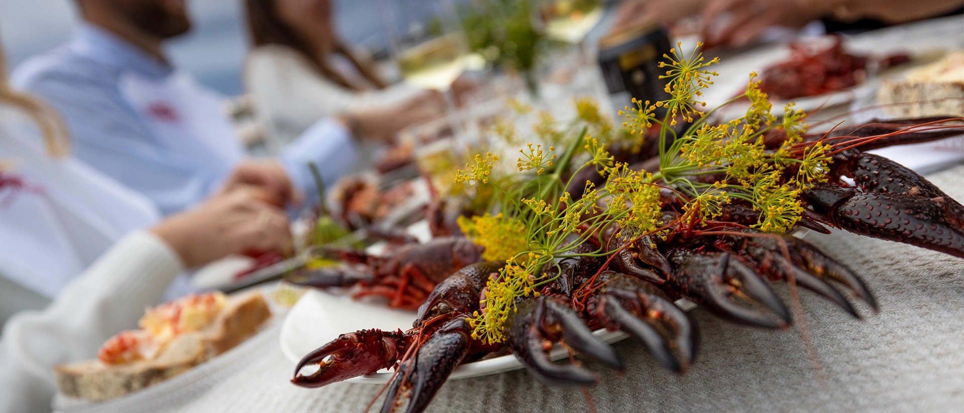 Crayfish party banner