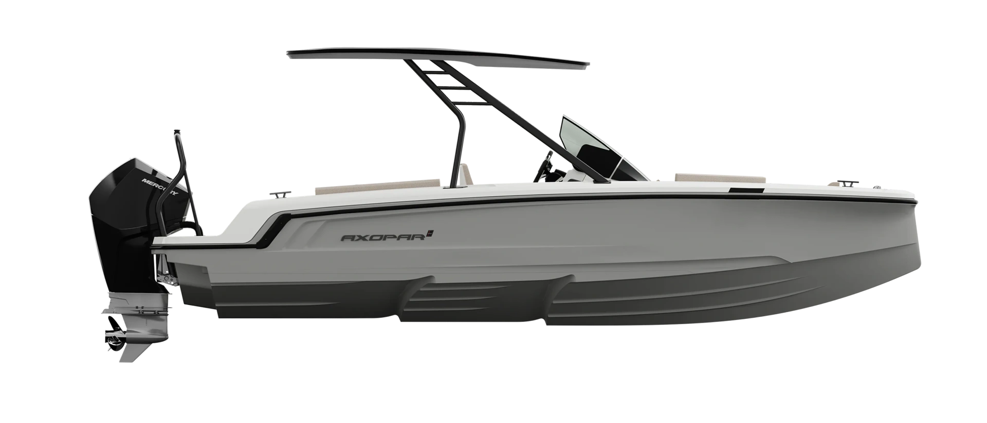 Axopar 22 T Top Platinum Grey 1