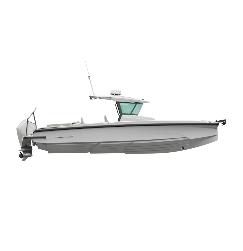 FLIBS Exhibited Boats 0002 CCX linetex chalk dual motor no bolsters usofa 0000 00012