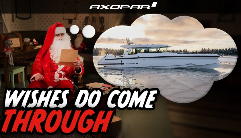Merry Christmas from Axopar | A Peek Into Santa Claus' Mind